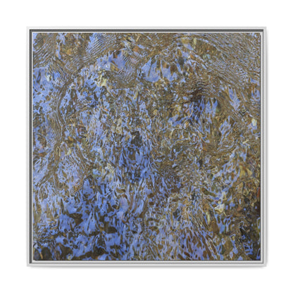 Aquatic Reflections - Unique Stretched Canvas Wall Art