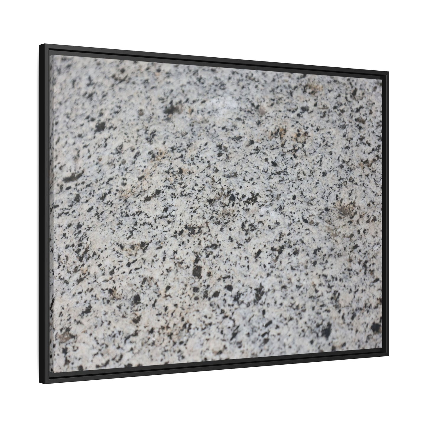 Monochrome Mosaic - Unique Stretched Canvas Wall Art