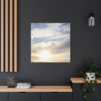 Whispers of Ethereal Light - Unique Frameless Canvas Wall Art