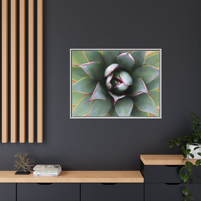 Spiky Elegance - Unique Stretched Canvas Wall Art