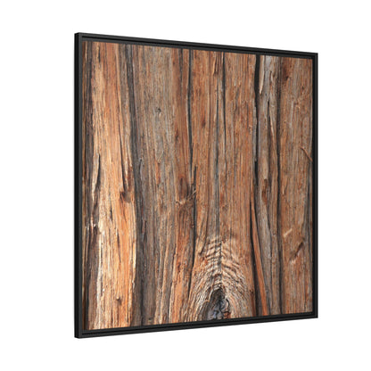 Echoes of Timber - Unique Stretched Canvas Wall Art