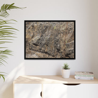 Weathered Time - Unique Stretched Canvas Wall Art