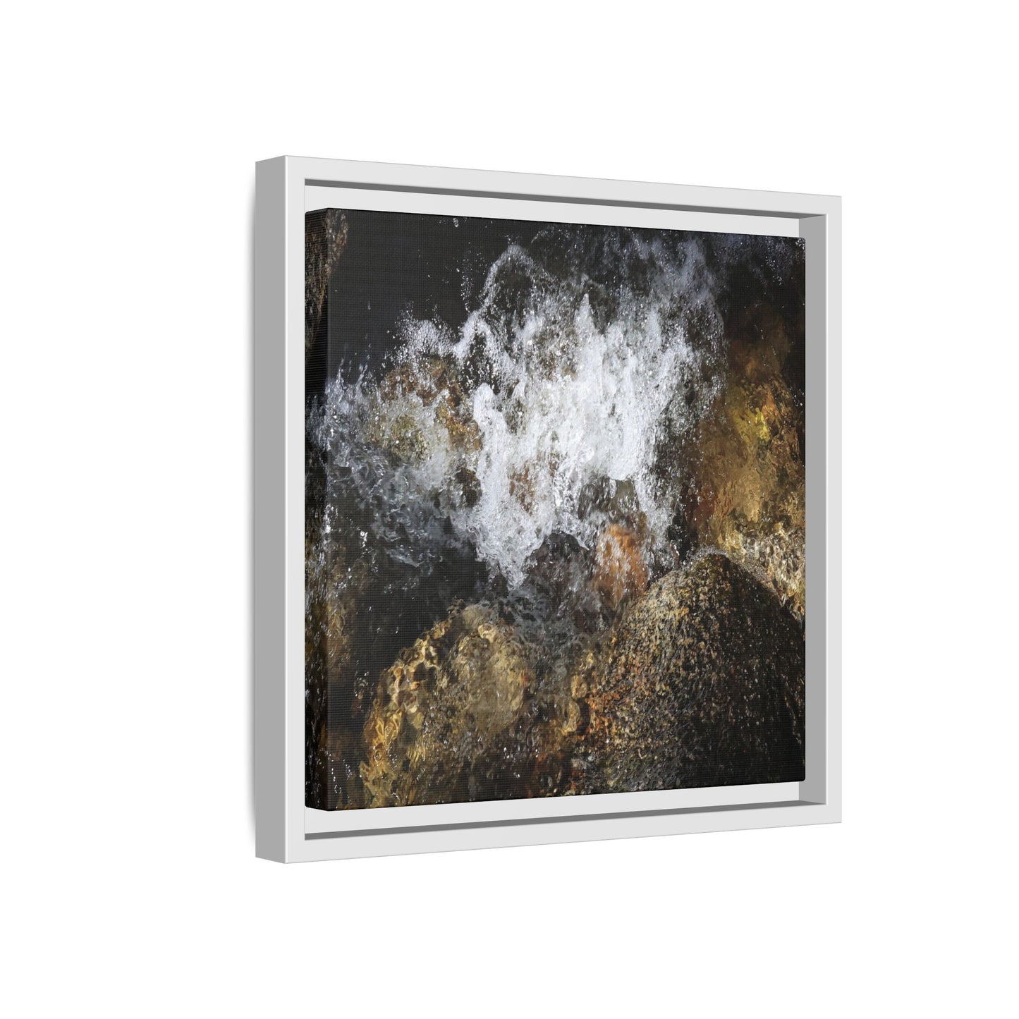 Cascading Momentum - Unique Stretched Canvas Wall Art