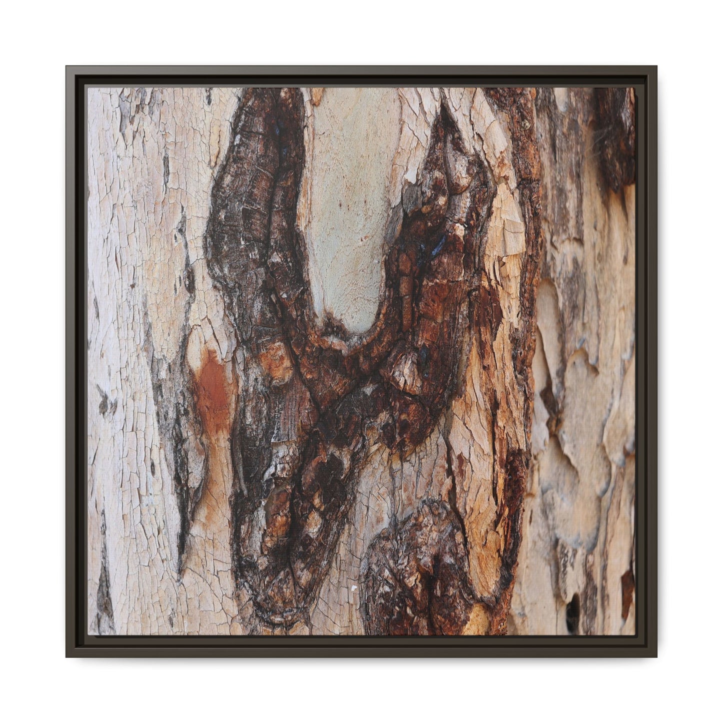 Texture of Time - Unique Stretched Canvas Wall Art