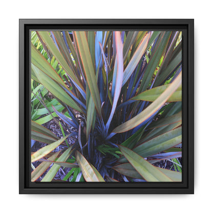 Radiant Leaves - Unique Stretched Canvas Wall Art