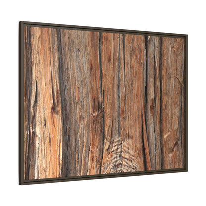 Echoes of Timber - Unique Stretched Canvas Wall Art