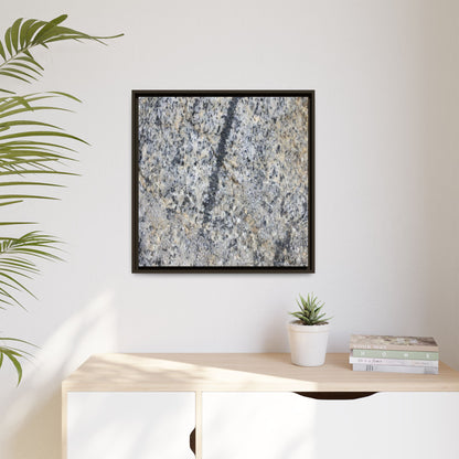 Granite Bubbles - Unique Stretched Canvas Wall Art