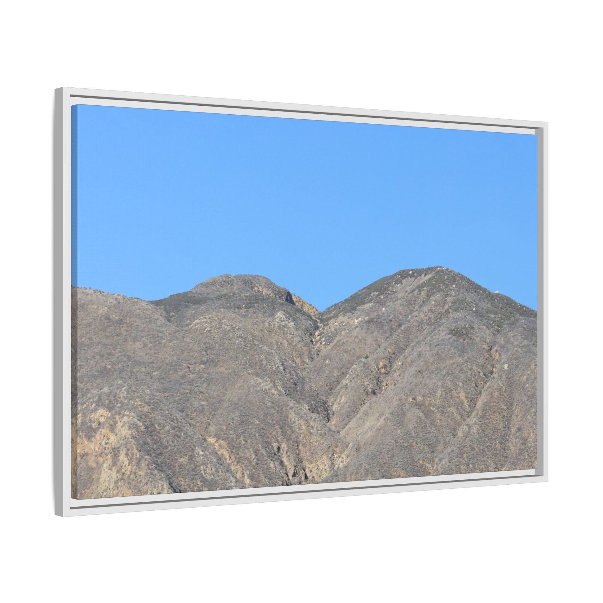 Arid Mountain Breath - Unique Stretched Canvas Wall Art - Art By Earth