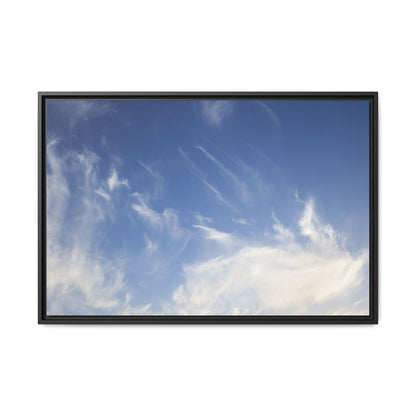 Whispers of Sky - Unique Stretched Canvas Wall Art