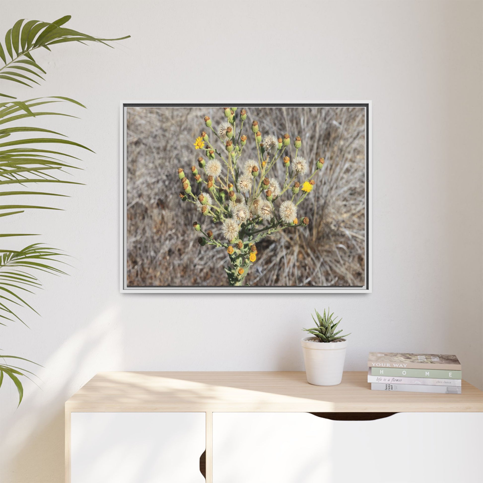 Whispers of the Dry Grass - Unique Stretched Canvas Wall Art - Art By Earth