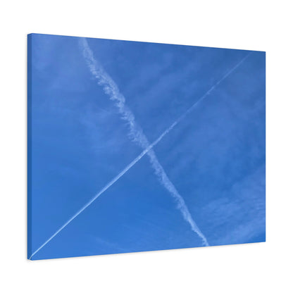 Crossing Paths - Unique Frameless Canvas Wall Art