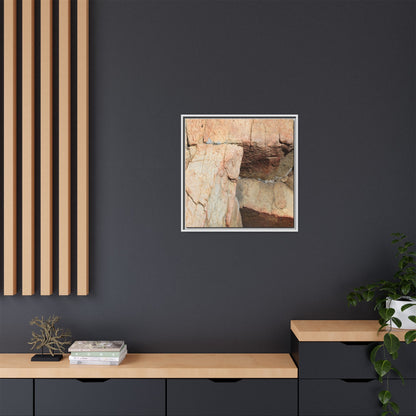 Fractured Stone - Unique Stretched Canvas Wall Art