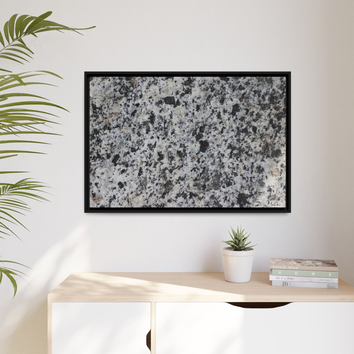 Granite Song - Unique Stretched Canvas Wall Art