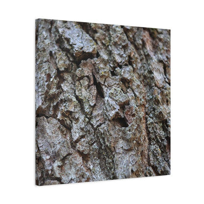 Cracked Echoes - Unique Frameless Canvas Wall Art