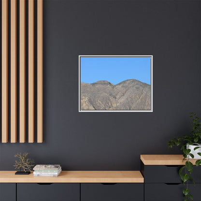 Arid Mountain Breath - Unique Stretched Canvas Wall Art - Art By Earth