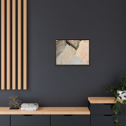 Rock Fragment - Unique Stretched Canvas Wall Art