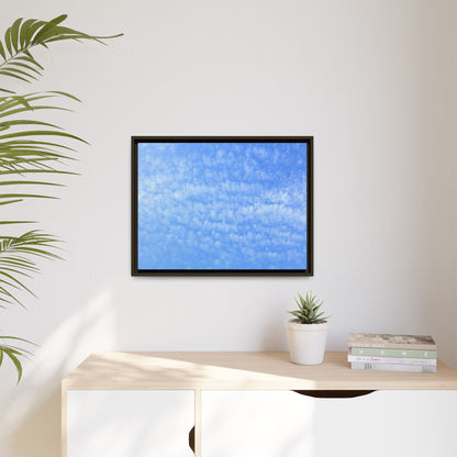 Wispy Blue Dreams - Unique Stretched Canvas Wall Art
