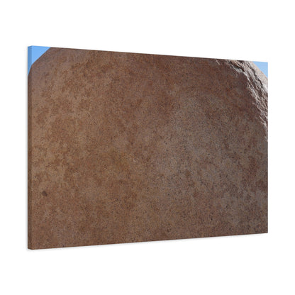 Stone Sphere of Silence - Unique Frameless Canvas Wall Art