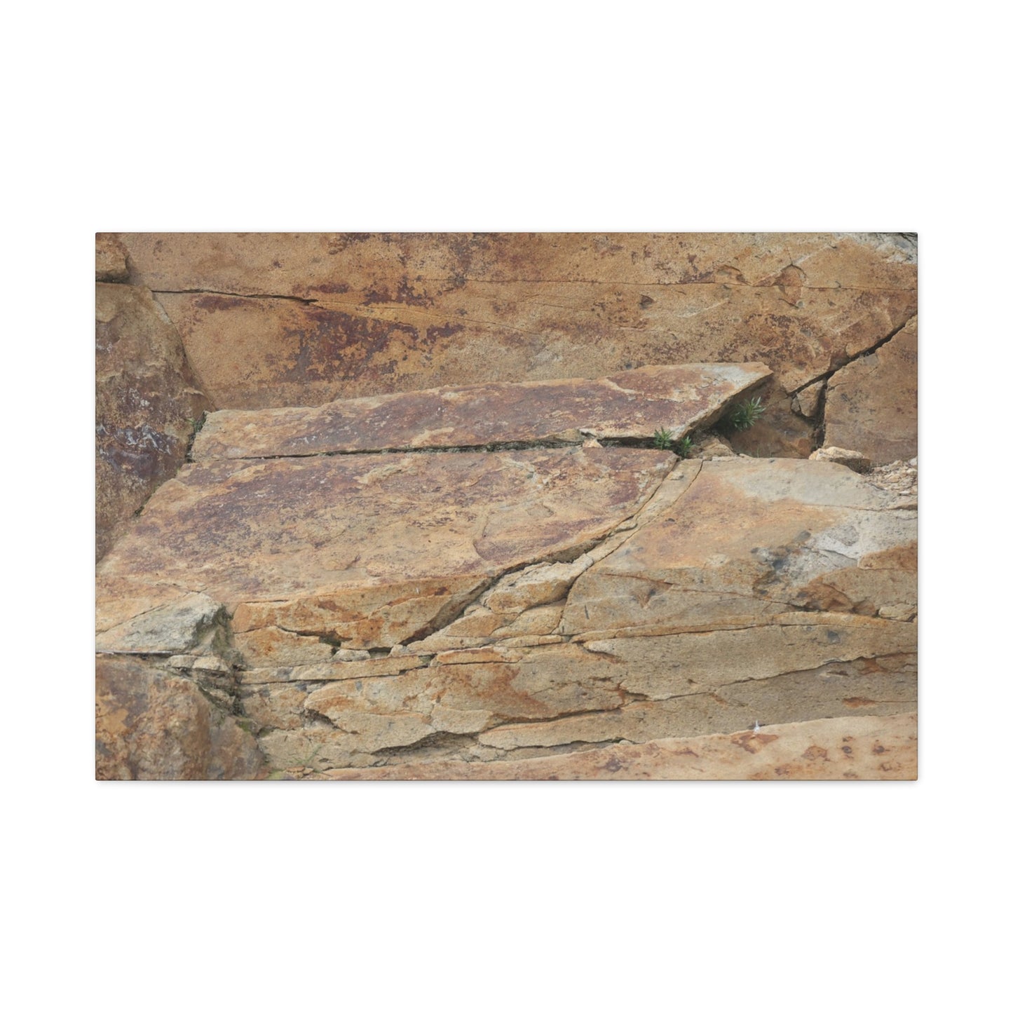 Rocky Terrain - Unique Frameless Canvas Wall Art