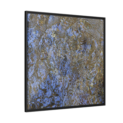 Aquatic Reflections - Unique Stretched Canvas Wall Art