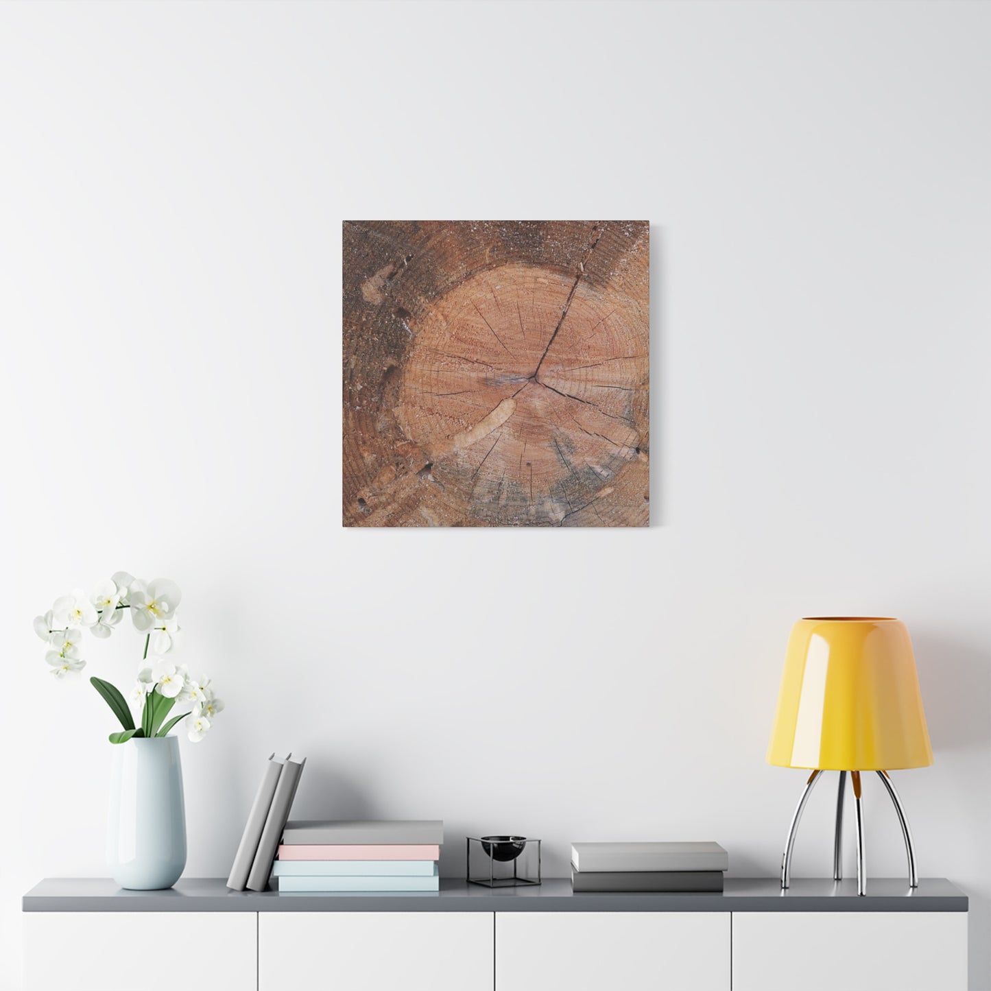 Timber Tale - Unique Frameless Canvas Wall Art