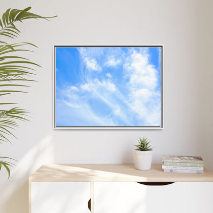 Azure Dreaming - Unique Stretched Canvas Wall Art