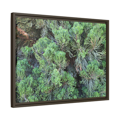 Verdant Whispers - Unique Stretched Canvas Wall Art