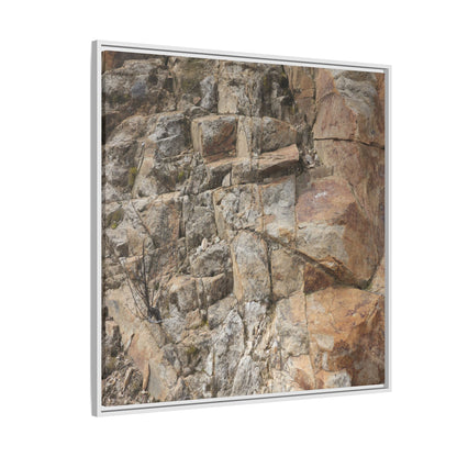 Sandstone Symphony - Unique Stretched Canvas Wall Art