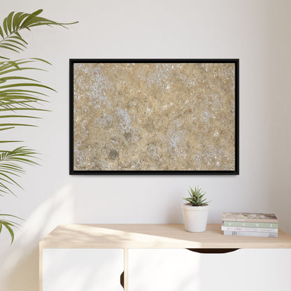 Bubbling Sand - Unique Stretched Canvas Wall Art
