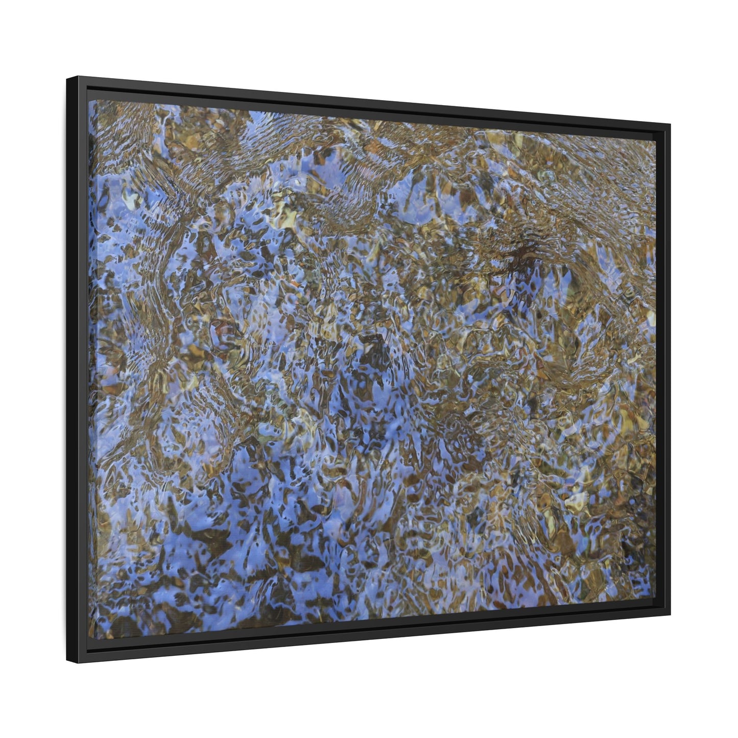 Aquatic Reflections - Unique Stretched Canvas Wall Art