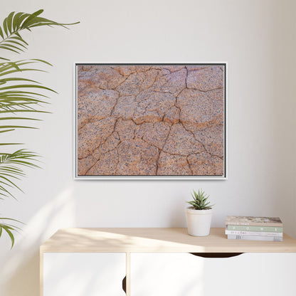 Fragmented Earth - Unique Stretched Canvas Wall Art