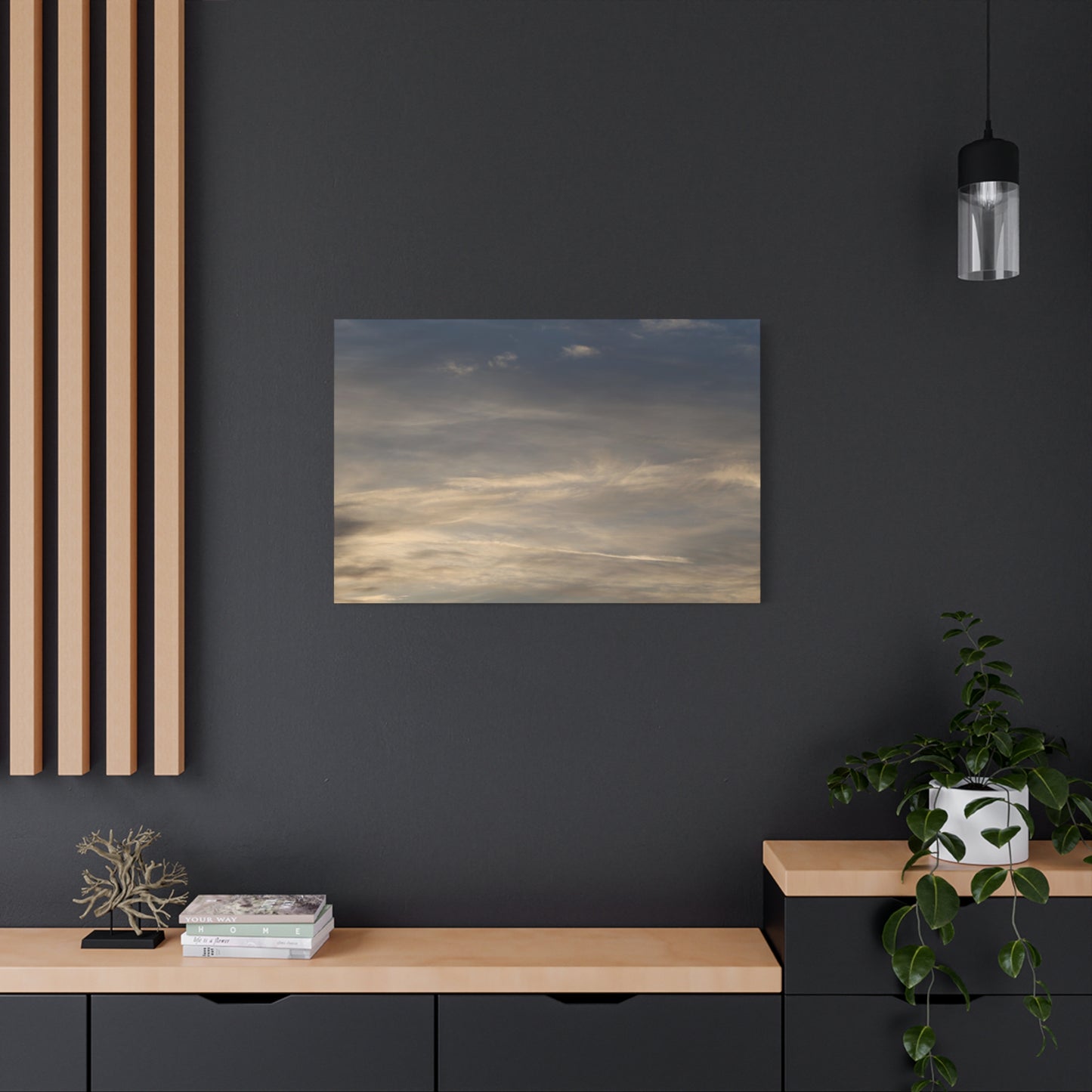 Echoes of Twilight - Unique Frameless Canvas Wall Art
