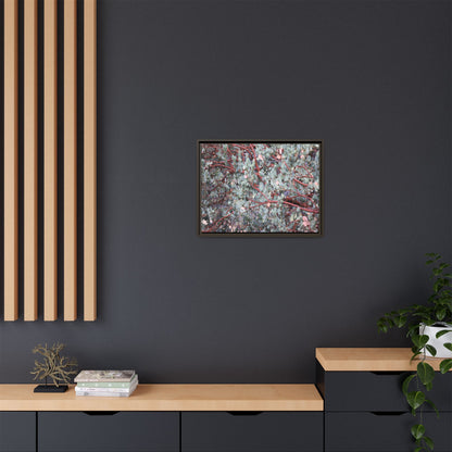 Whispers of Sage - Unique Stretched Canvas Wall Art