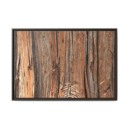 Echoes of Timber - Unique Stretched Canvas Wall Art