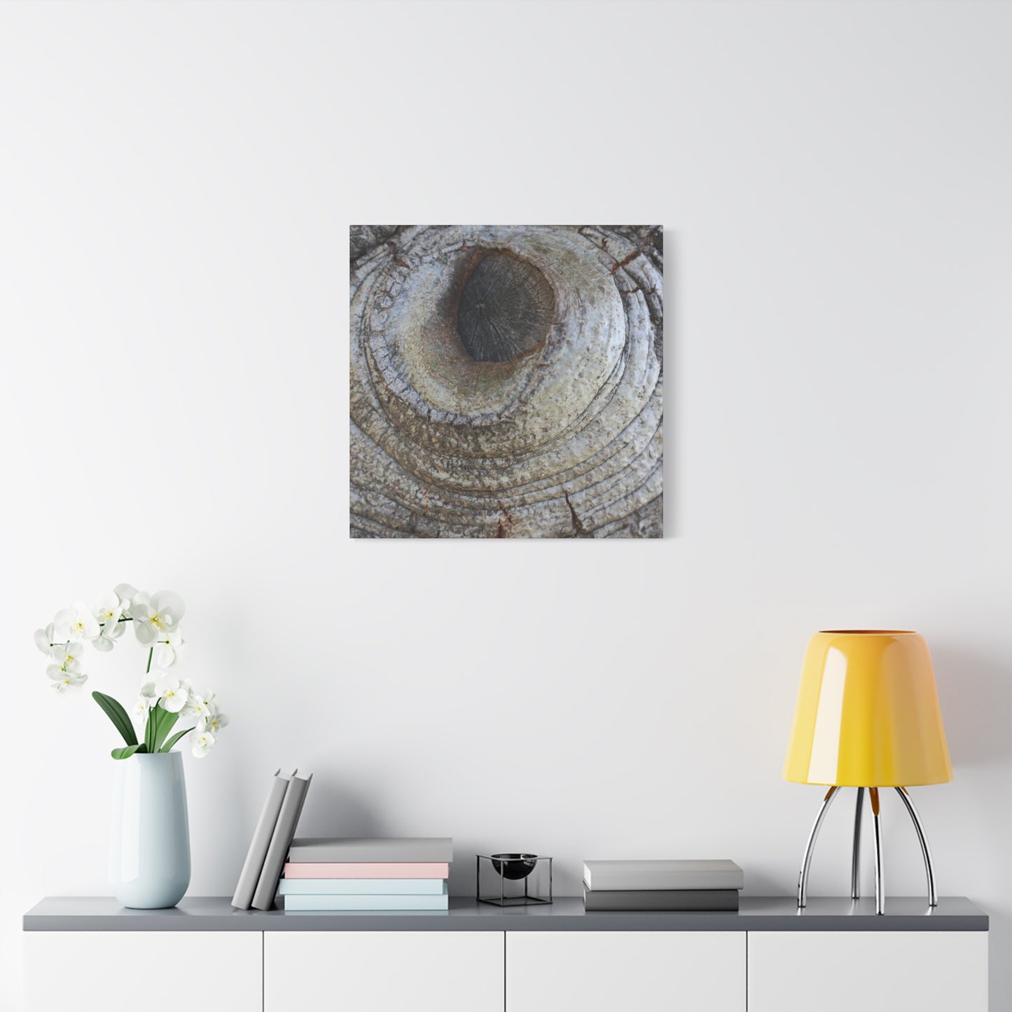 Bark's Eye - Unique Frameless Canvas Wall Art