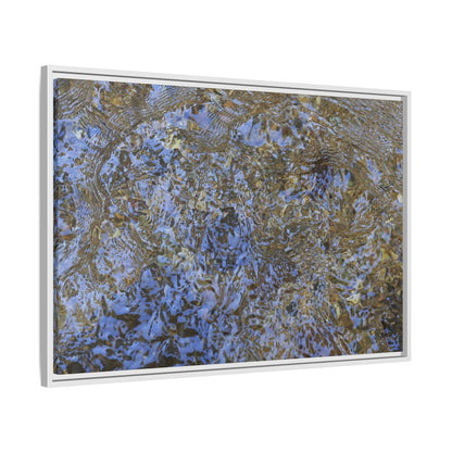 Aquatic Reflections - Unique Stretched Canvas Wall Art