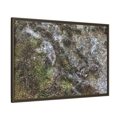Mossy Whispers - Unique Stretched Canvas Wall Art