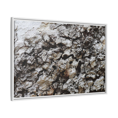 Cracked Terrain - Unique Stretched Canvas Wall Art