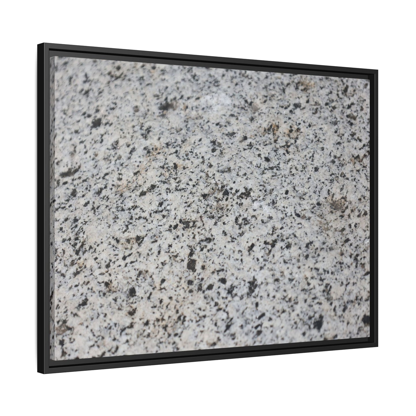 Monochrome Mosaic - Unique Stretched Canvas Wall Art