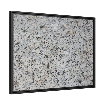 Monochrome Mosaic - Unique Stretched Canvas Wall Art
