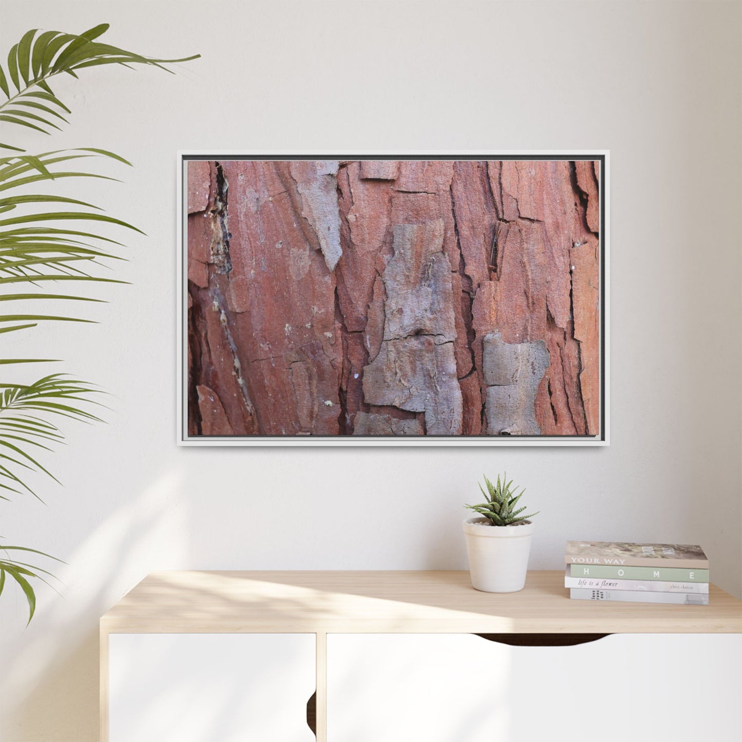 Peeling Bark - Unique Stretched Canvas Wall Art