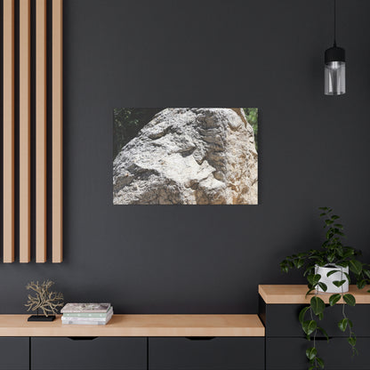 Stone of Solitude - Unique Frameless Canvas Wall Art