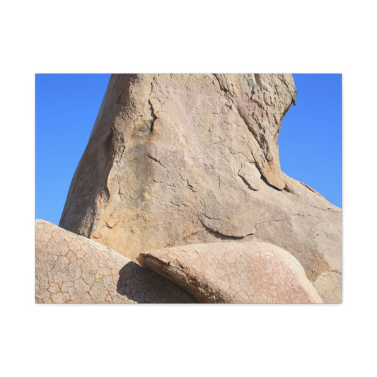 Boulder's Embrace - Unique Frameless Canvas Wall Art