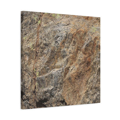 Erosion's Palette - Unique Frameless Canvas Wall Art