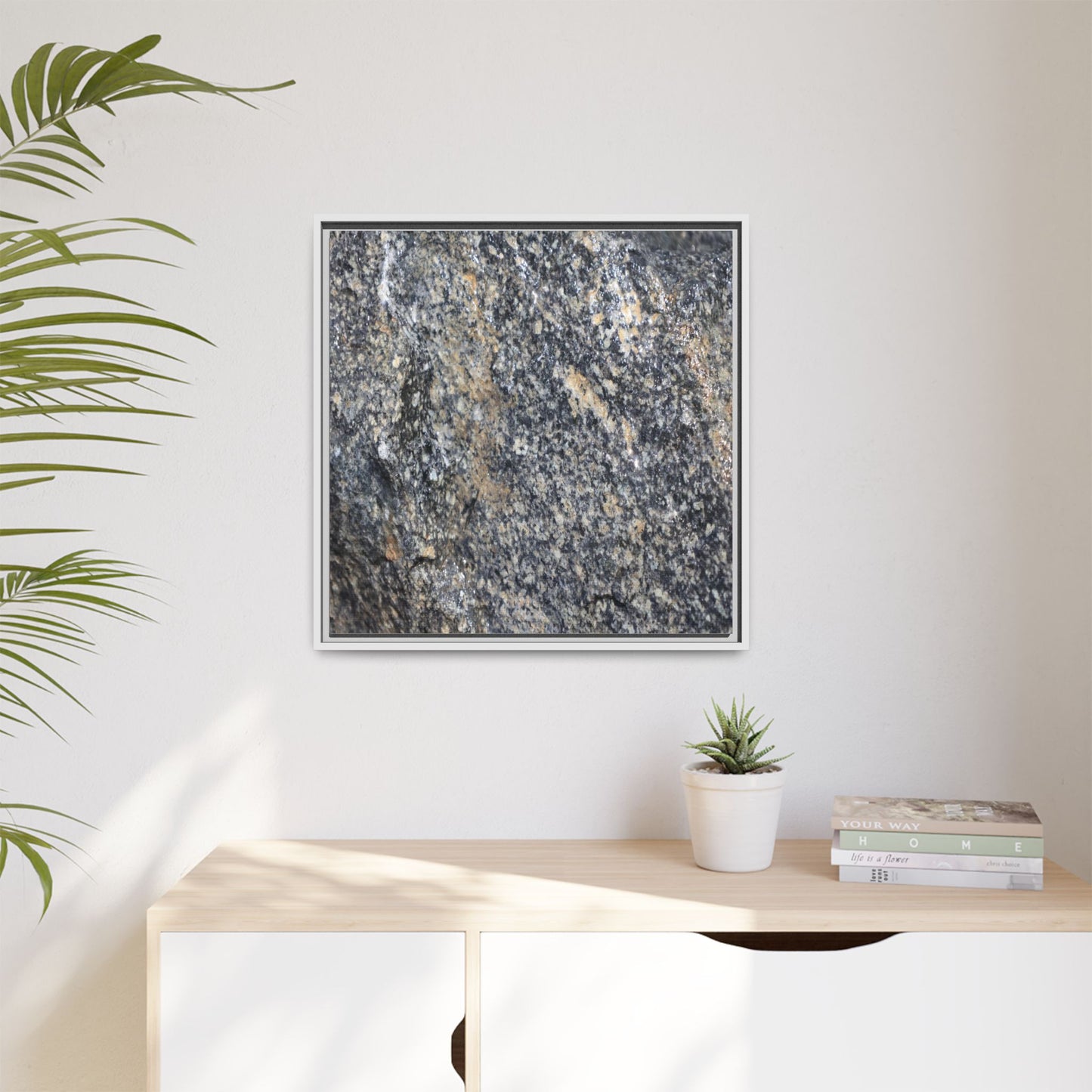 Crystalline Echoes - Unique Poster Wall Art