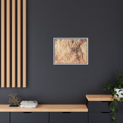 Fractal Stone - Unique Stretched Canvas Wall Art