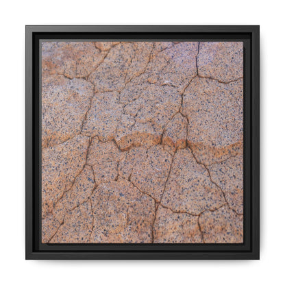 Fragmented Earth - Unique Stretched Canvas Wall Art