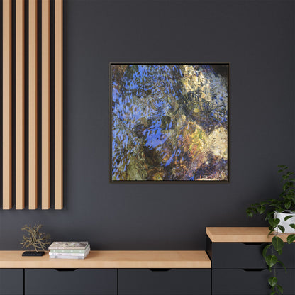 Aquatic Kaleidoscope - Unique Stretched Canvas Wall Art