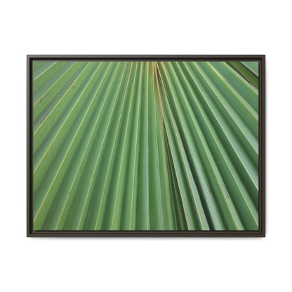 Verdant Veins - Unique Stretched Canvas Wall Art