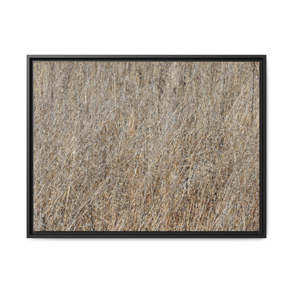 Whispers of Straw - Unique Stretched Canvas Wall Art - Art By Earth
